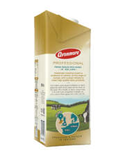 Avonmore Professional Cooking Cream 18% product side of carton