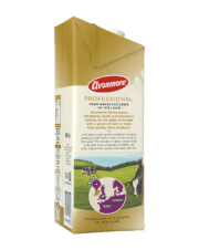 Avonmore professional performance whipping cream side of carton